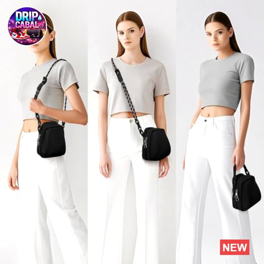 Adjustable Strap Crossbody Bag Multi Position Han… - image 2